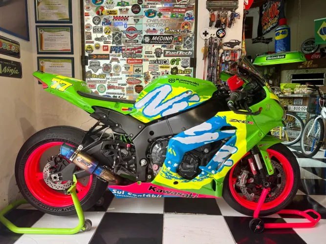 Kawasaki Ninja Zx10R Zx 10 2017 Pista Trackday