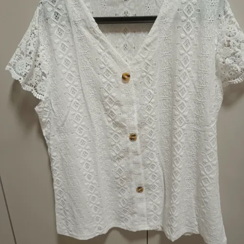 Blusas de lese com elastano