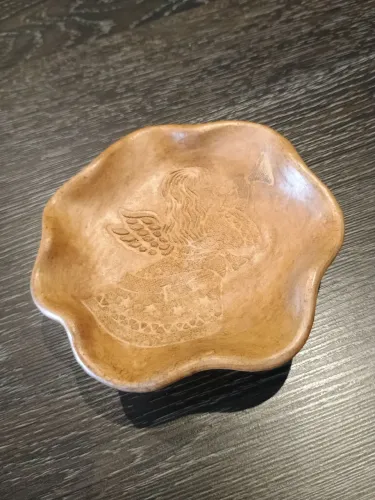 Peça Decorativa em Barro Artesanal - São Roque SP