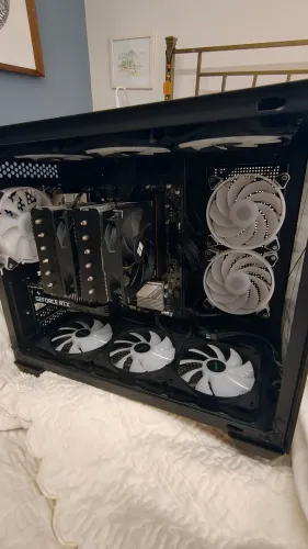 Pc gamer rtx3050 8gb, 1T memória SSD, 16 gb memória ram, placa mãe gigabyte, ryzen 7 5600