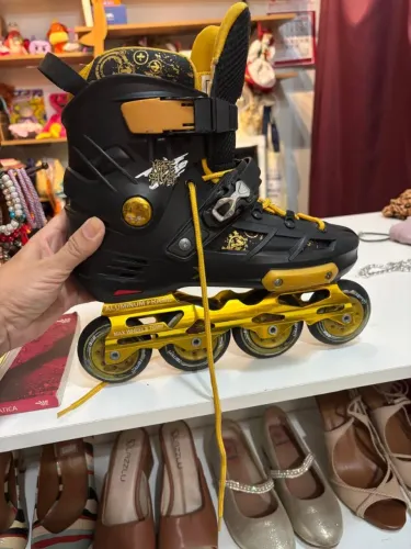 Patins freestyle inline número 37