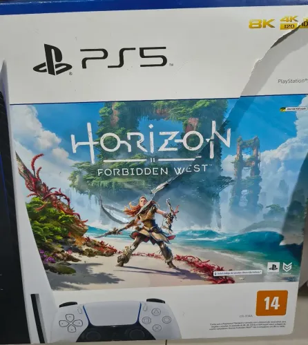 PlayStation 5 Slim 825GB + 2 Controles + 8 Jogos (Completo na Caixa)