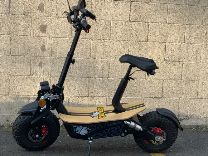 Patinete Elétrico Two Dogs TD Monster 1600W 48V - Excelente Estado