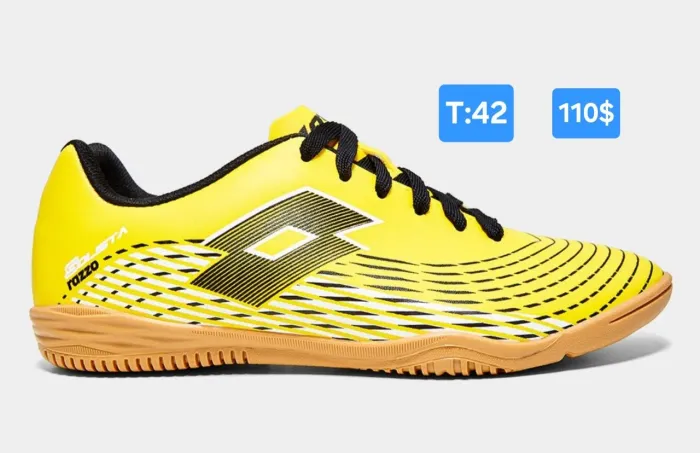 Tênis de Futsal da Lotto tamanho 42 original 