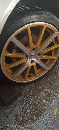 Rodas aro 17 com pneus 195/40 ?