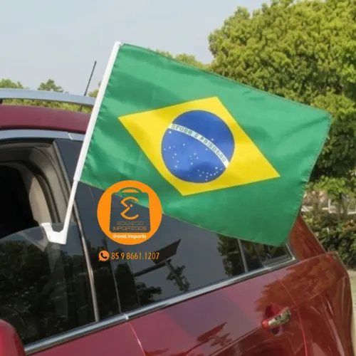 Bandeira do Brasil para Carro, bandeirinha Copa