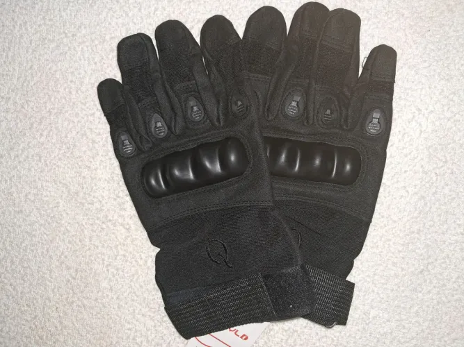 Luva de motoqueiro resistente nova