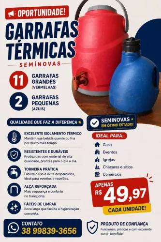 Garrafas terminacas