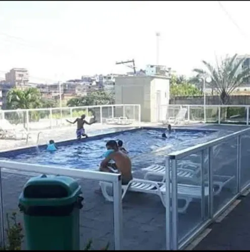 Apartamento 2 quartos 1 com suite e piscina, tereo nascente na sussuarana 