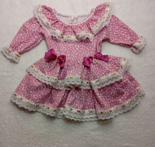 Vestido caipira bebê festa junina