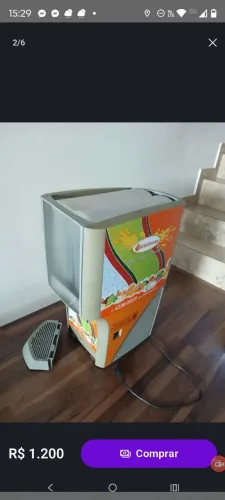 maquina de refresco suco .