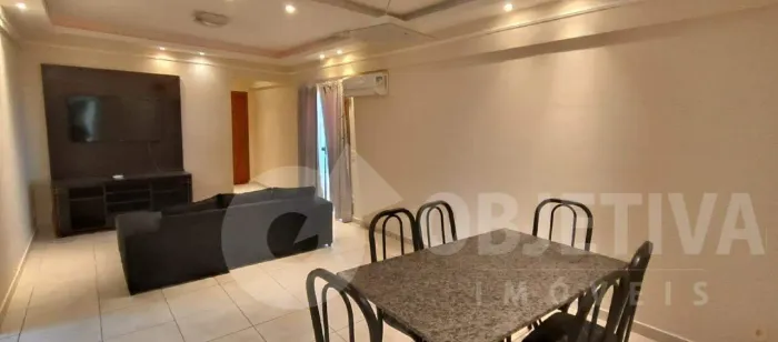 Apartamento mobiliado disponível para aluguel no bairro Saraiva em Uberlândia
