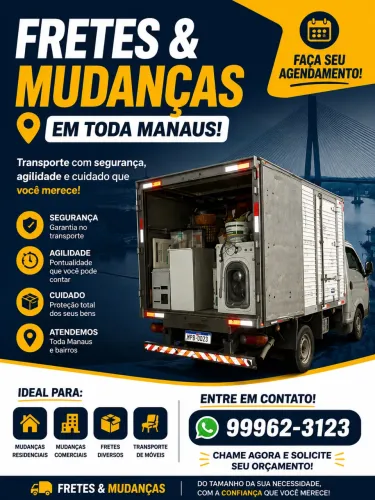 Fazemos Frete em geral