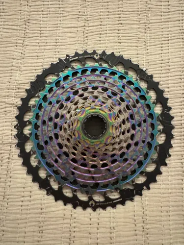 SRAM XX1 Eagle AXS Cassette 10-52t Rainbow