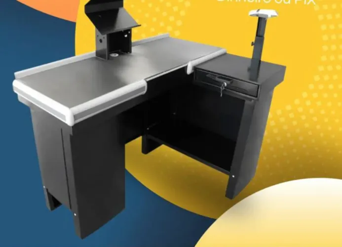 MB Checkout mesa reta 130 - Innal 