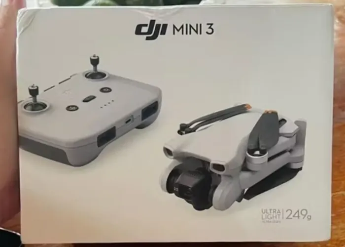 Drone DJI mini 3 standart RCN1 NOVO (lacrado) voe mais alto com tecnologia
