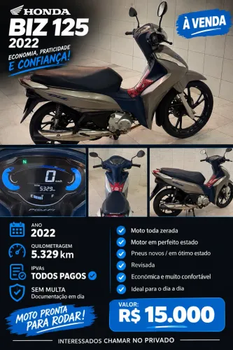 Honda biz 125 2022