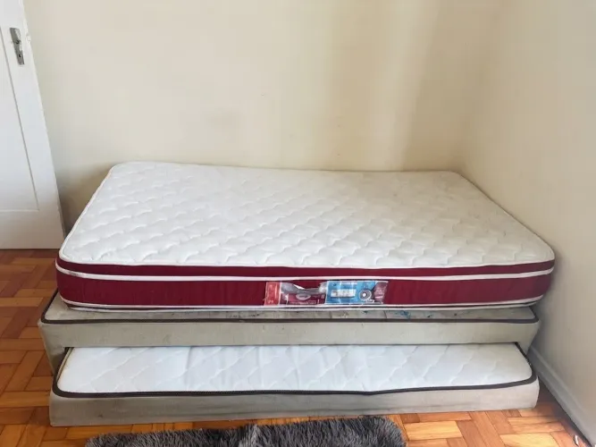 Cama Box Solteiro com Cama Auxiliar (Bicama) ? Castor D33