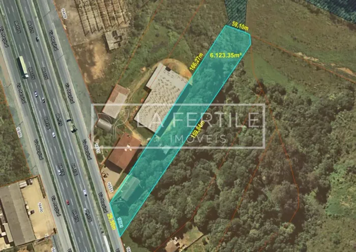 Terreno, 6123.55M², à Venda por R$ 1.150.000,00 - Barro Preto, São José dos Pinhais (Pr)