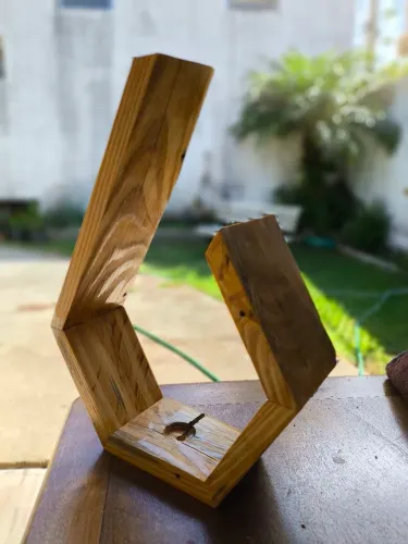 Luminária colmeia aberta 