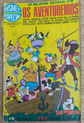 Disney Especial N°7: Os Aventureiros (Primeira Edição - Outubro/1973)