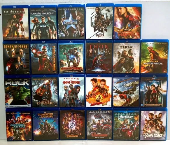 Coleção completa Marvel saga do infinito.