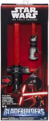 Sabre de Luz Eletrônico Vilão - Kylo Ren - Star Wars VII B2948 Hasbro Novo Lacrado RARO