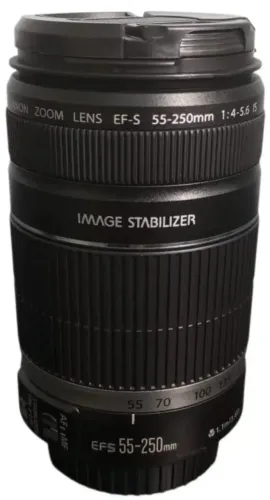 LENTE 55 250 CANON COM AUTO FOCO