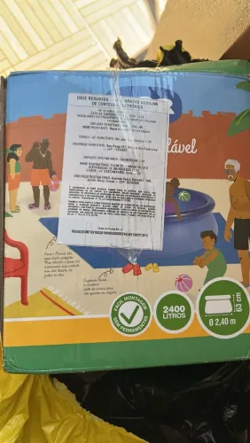 PISCINA INFLÁVEL 2400L