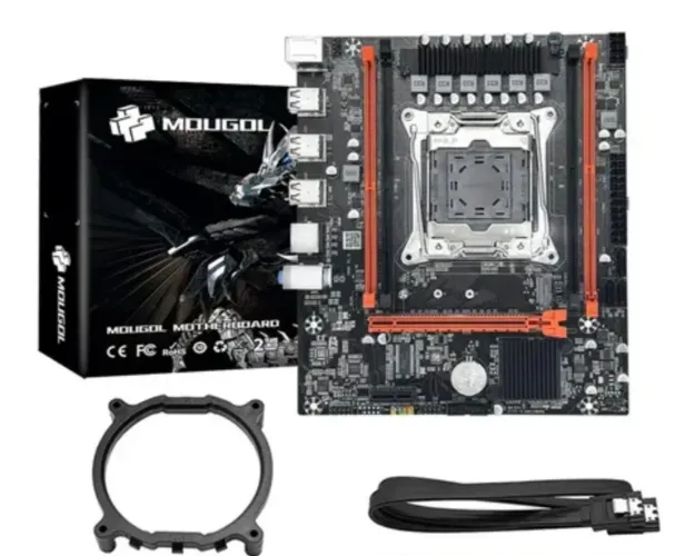 Placa mãe, kit xeon x99 com processador 2667