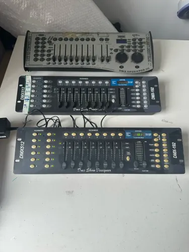 3 mesa Dmx 512 - iluminação