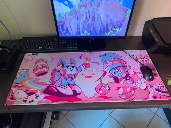 Mousepad Gamer Fallen Candy Speed ++