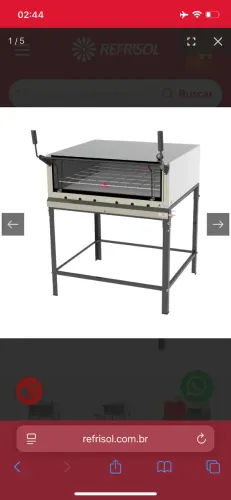 Forno de pizza e bolo 