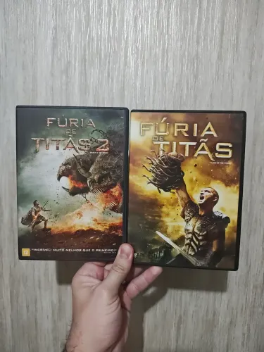 Furia de Titãs 1 e 2 DVd original