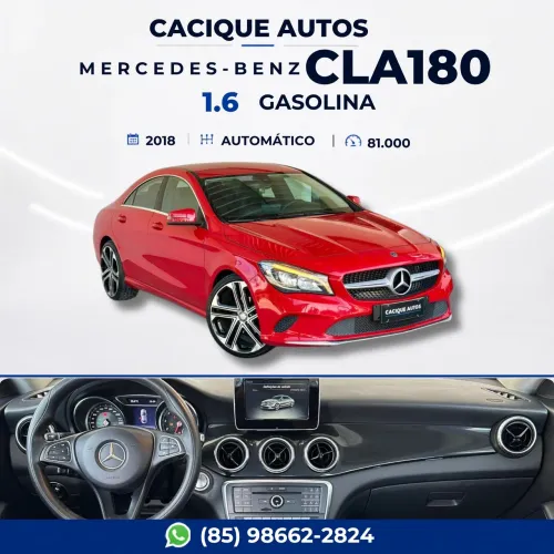 Mercedes-Benz CLA-180 1.6 16V 122cv Aut. 2018
