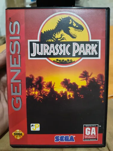 Jurassic Park Sega Genesis Mega Drive