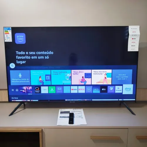 TV 4k Smart 50 Polegadas Samsung Ultima Geração NA Caixa com Nota fiscal