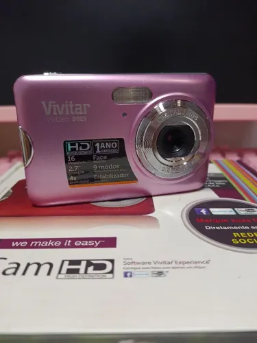 Câmera digital vivitar s029 16 MP na caixa(leia a descrição)