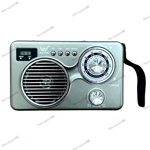 Rádio Bluetooth FM AM e Lanterna 