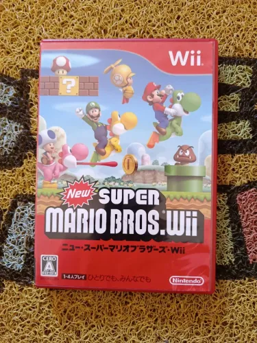 Super Mario Brós -Nintendo wii (Japonês)