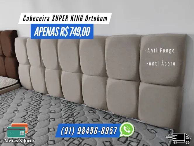 CABECEIRA SUPER KING ORTOBOM 