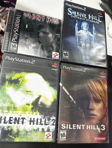 Lote de jogos silent hill originais