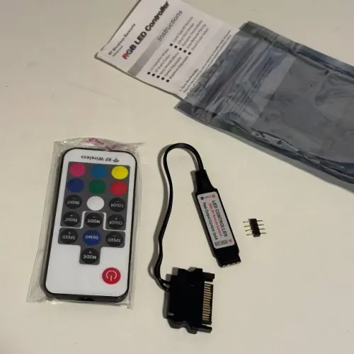 Controladora RGB com controle remoto
