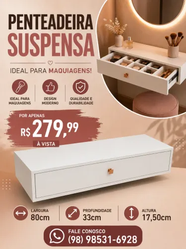 PENTEADEIRA SUSPENSA