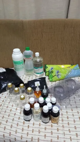 Produtos para sabonete e vela artesanal