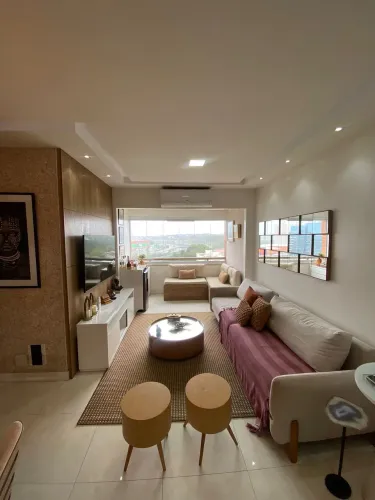Brisas Residencial Clube!, 3/4, andar alto, nascente, climatizado, 1 vaga coberta, 2 suíte
