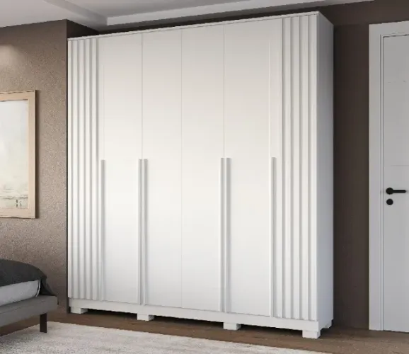 Guarda Roupa 6 Portas Jamile, 100% MDF - ACP