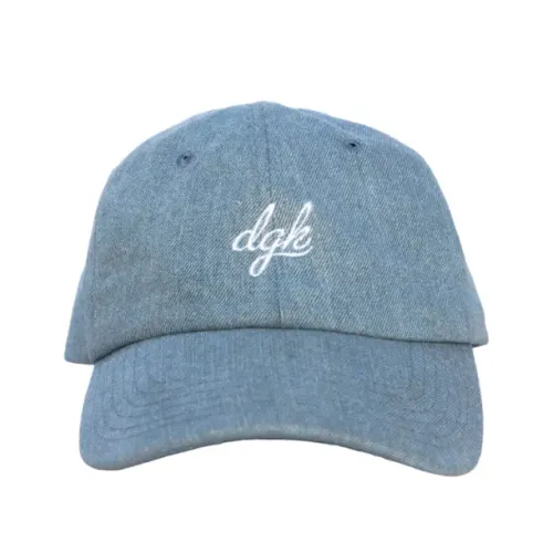 boné dgk dad hat script denim jeans