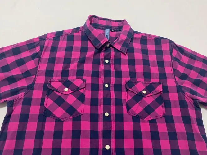 Camisa Xadrez Blue Stell Tamanho M Bom Estado
