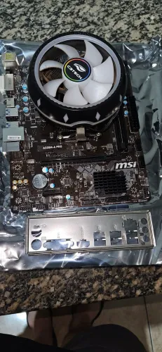 Kit Ryzen 5 + placa mãe MSI